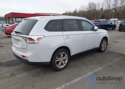 2014 Mitsubishi Outlander Se from USA, damaged, VIN JA4AD3A34EZ001149